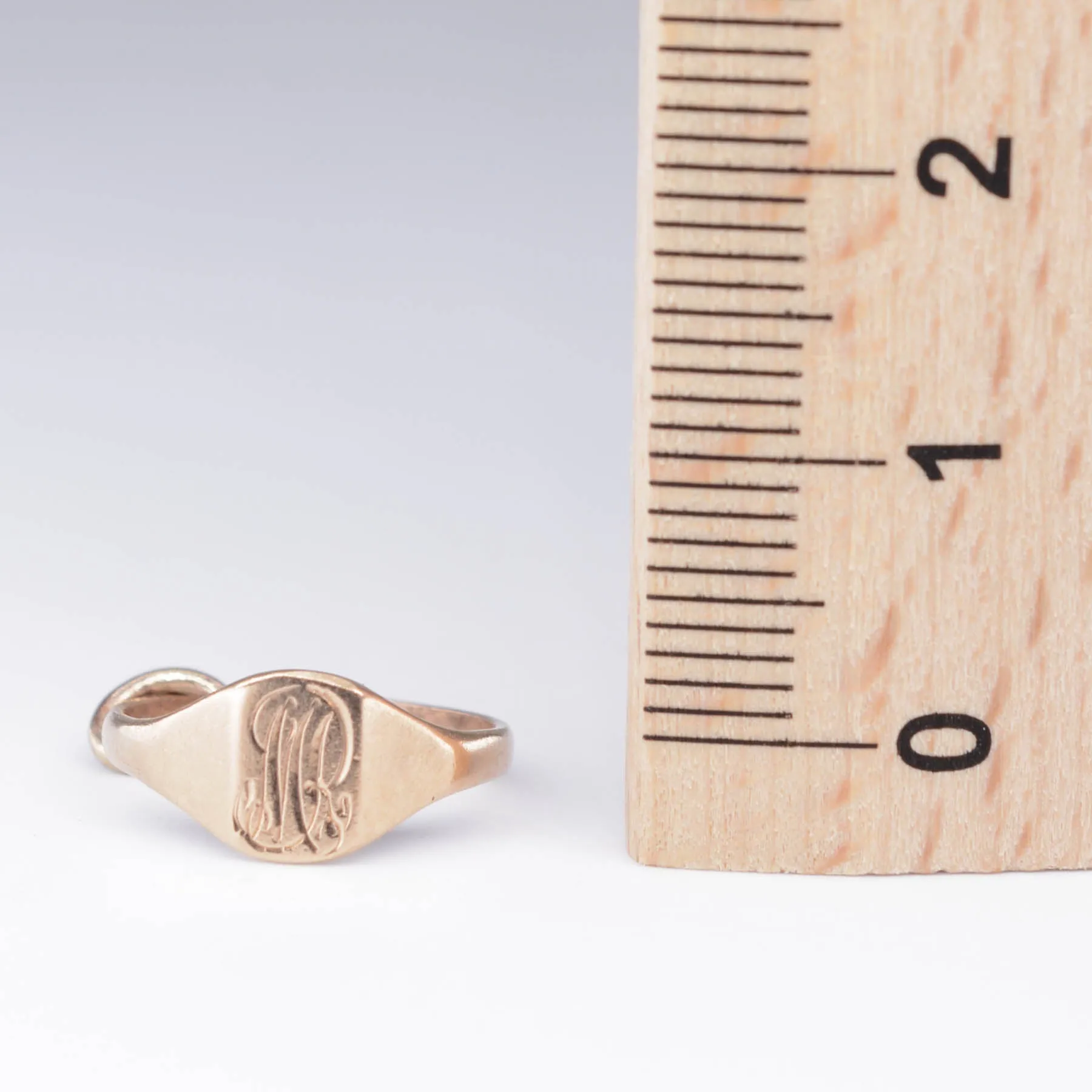 10k Signet Ring Charm