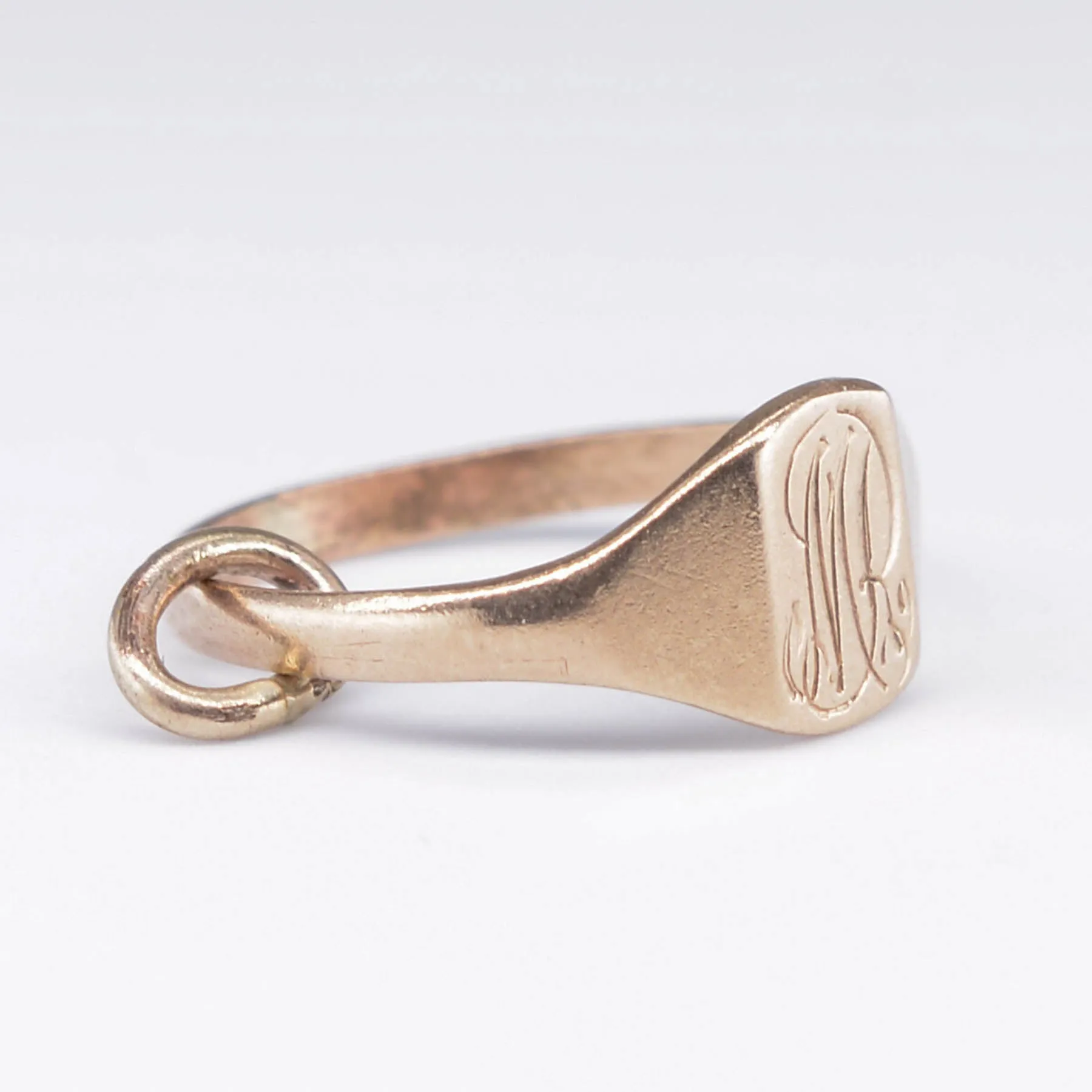 10k Signet Ring Charm