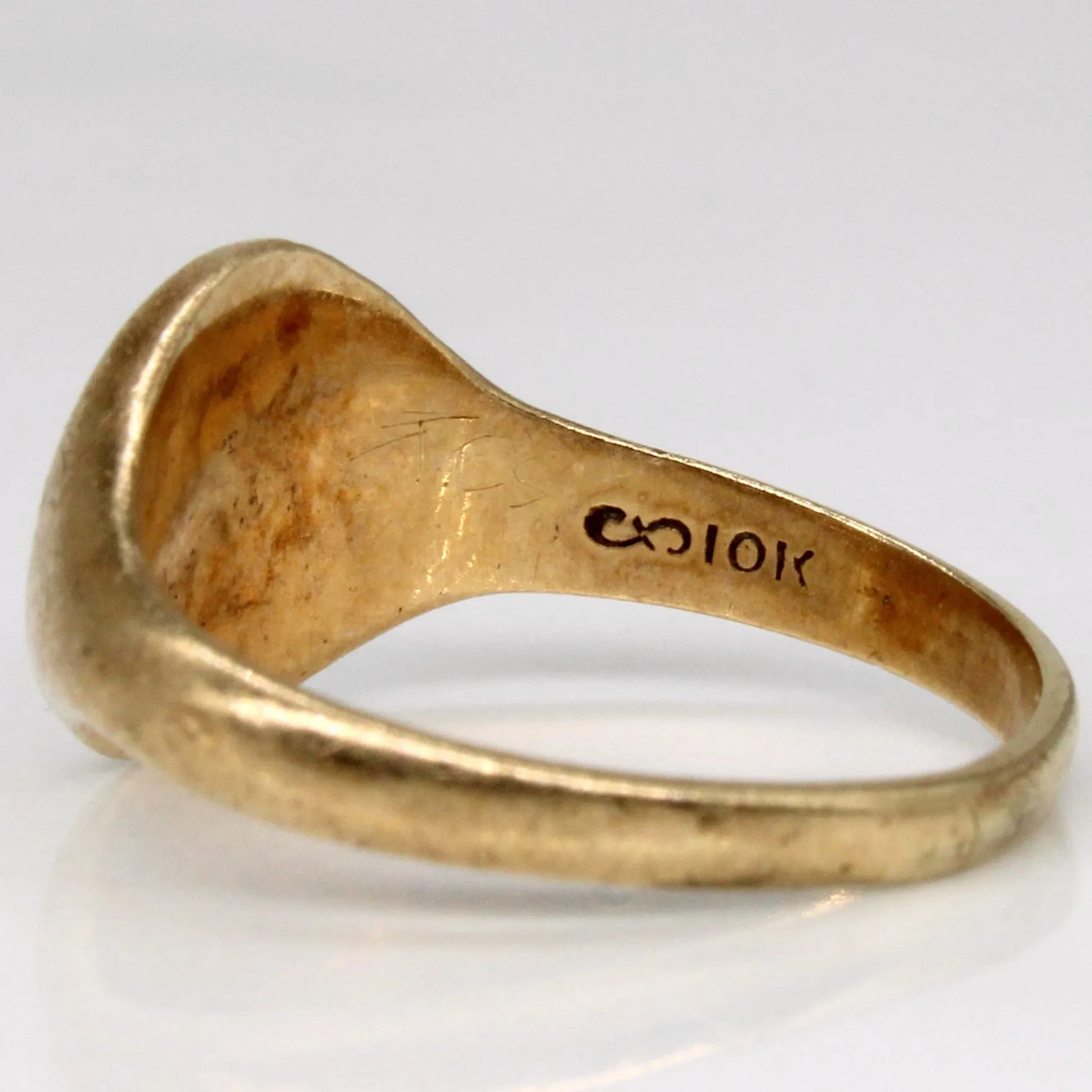 'Birks' 10k Yellow Gold Signet Ring | SZ 5 |