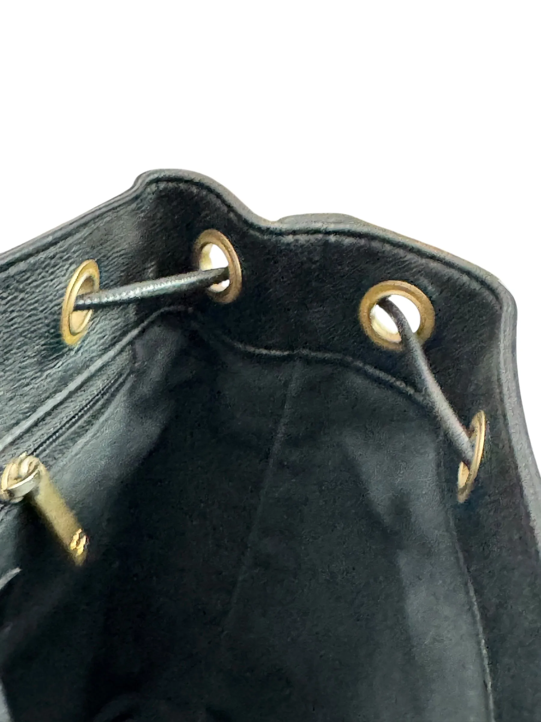 Chanel Backpack Black Caviar Gold-tone Hardware