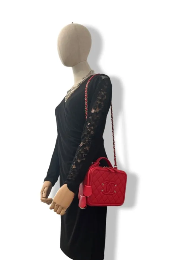Chanel Filigree Vanity Medium