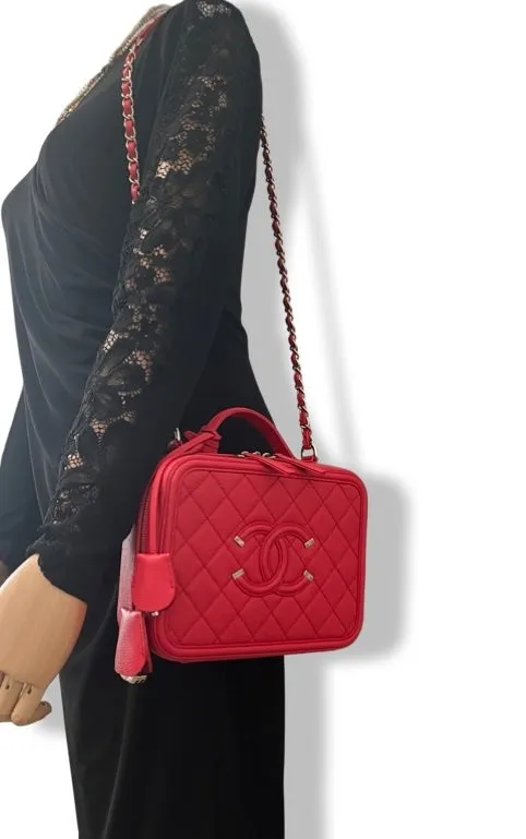 Chanel Filigree Vanity Medium