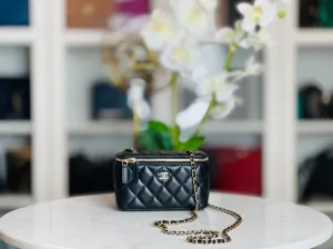 Chanel Mini Vanity on Chain, Rectangle