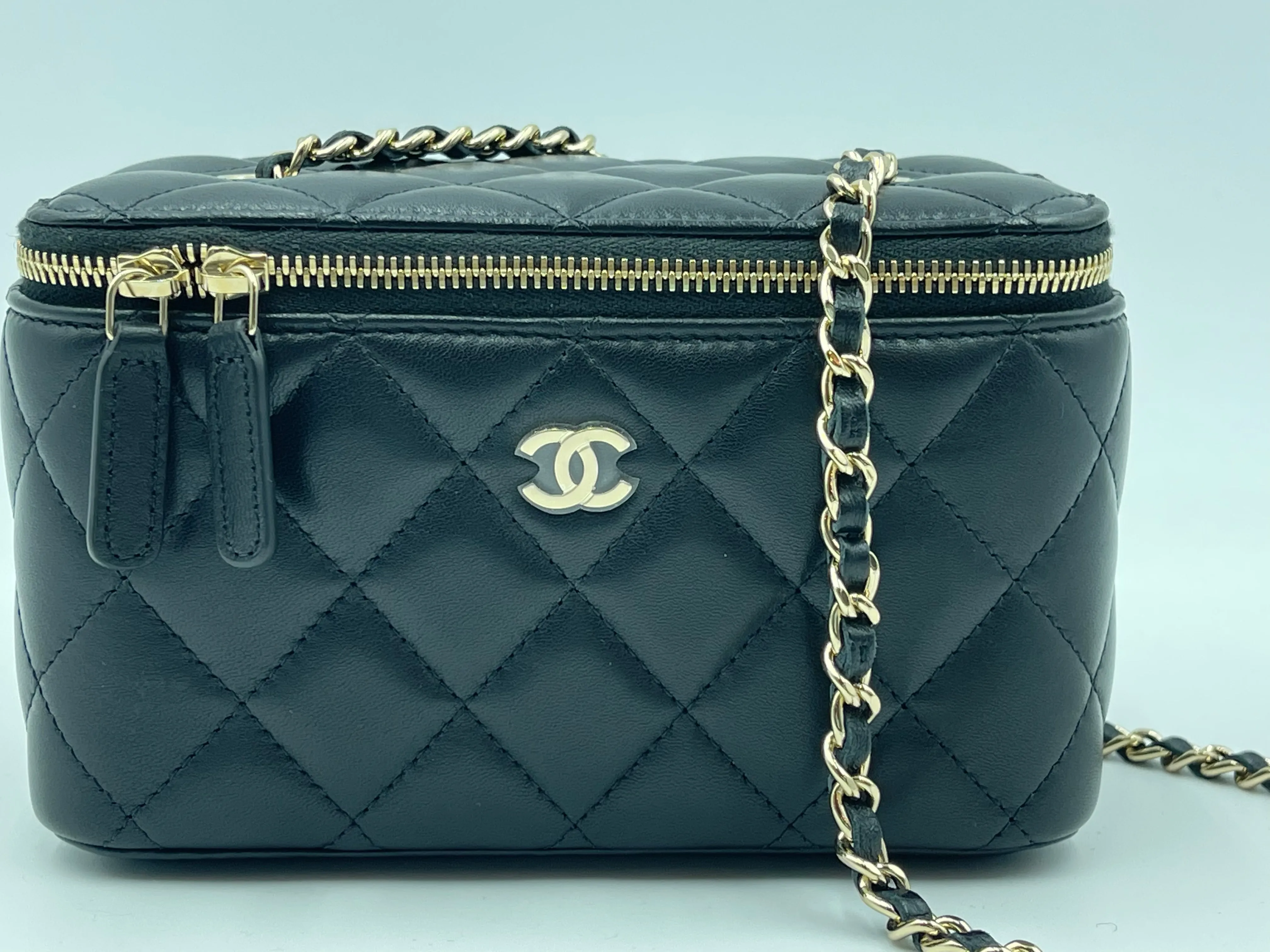 Chanel Mini Vanity on Chain, Rectangle