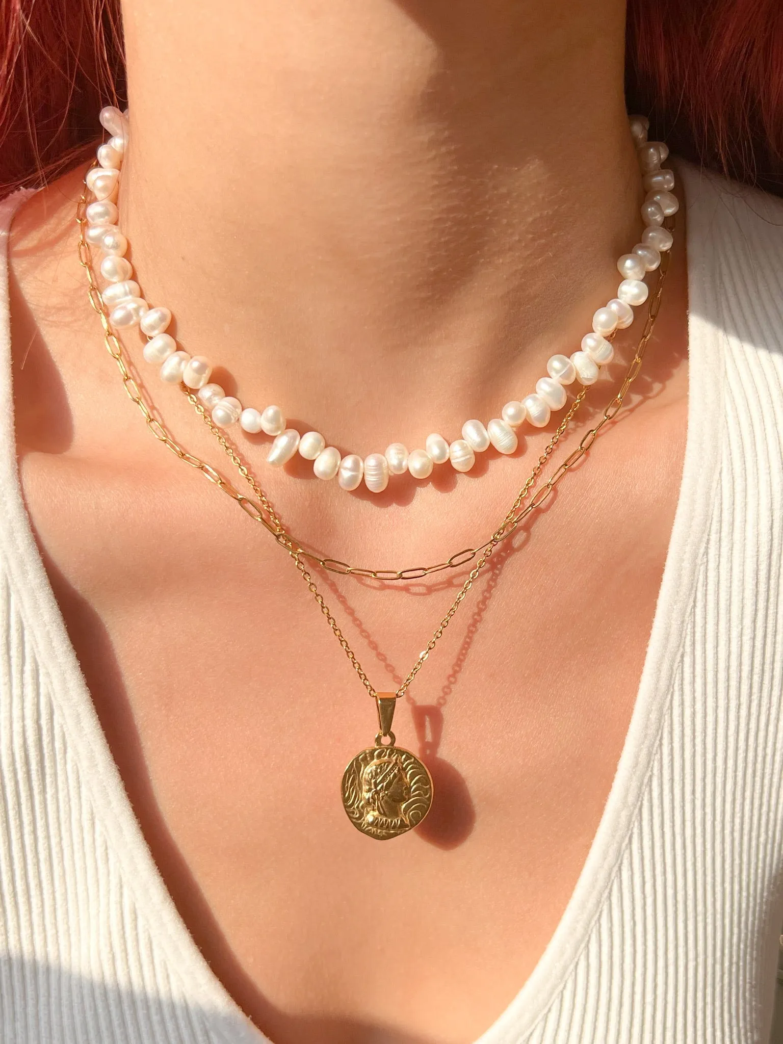 Delilah Coin Necklace