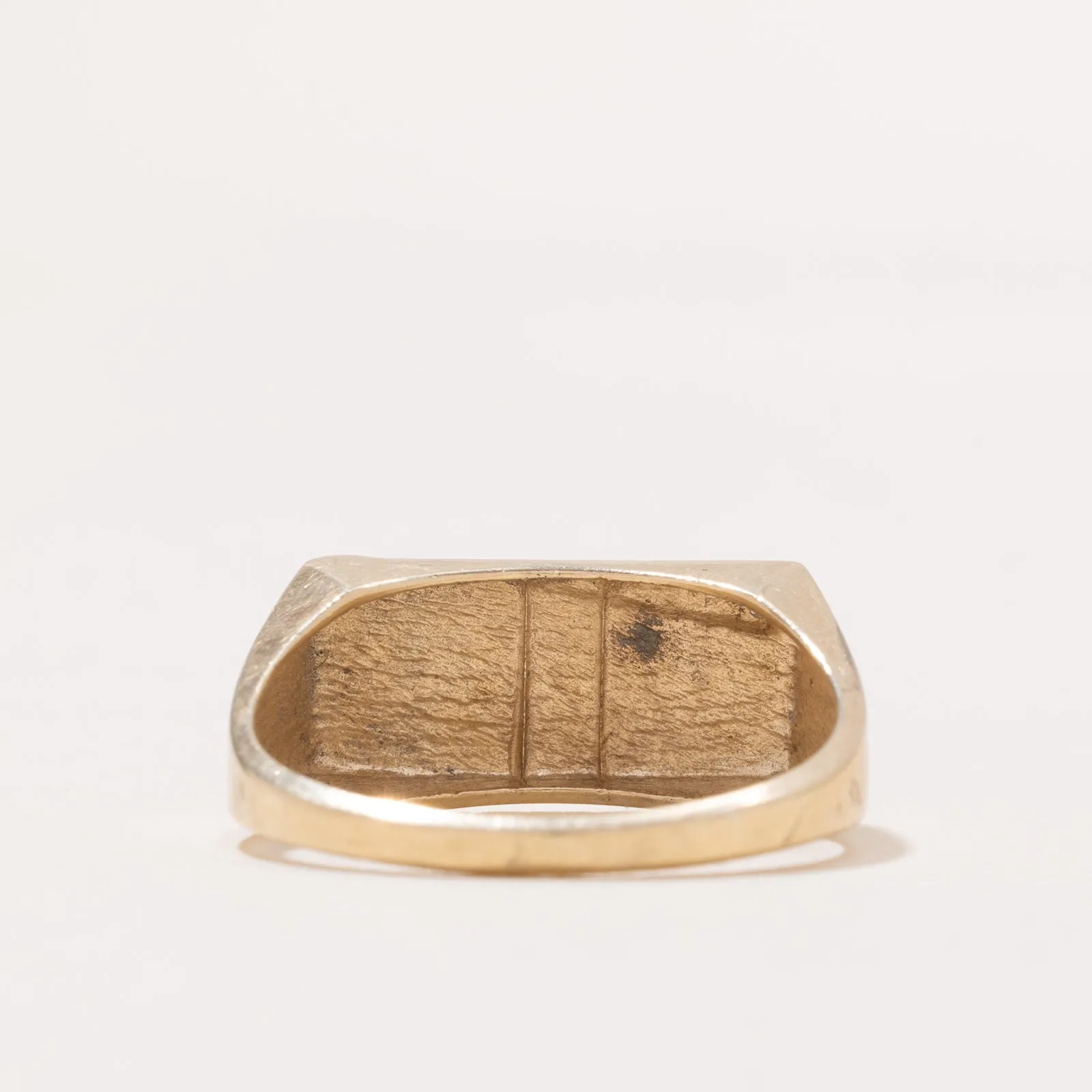 'Grand Dad' Diamond Signet Ring | 0.001ct | SZ 10
