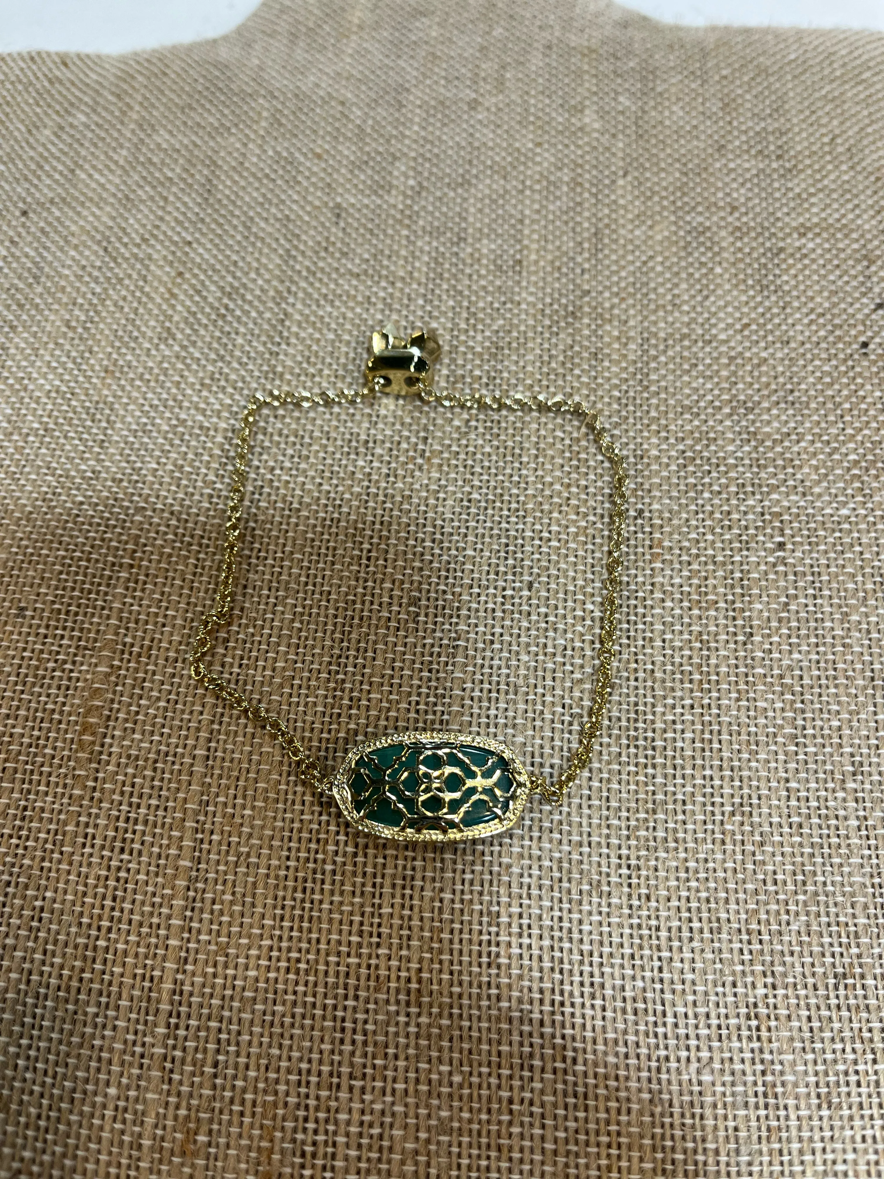 Kendra Scott Gold "Elaina" Adjustable Bracelet
